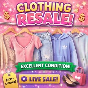 Clothing Resale - Live